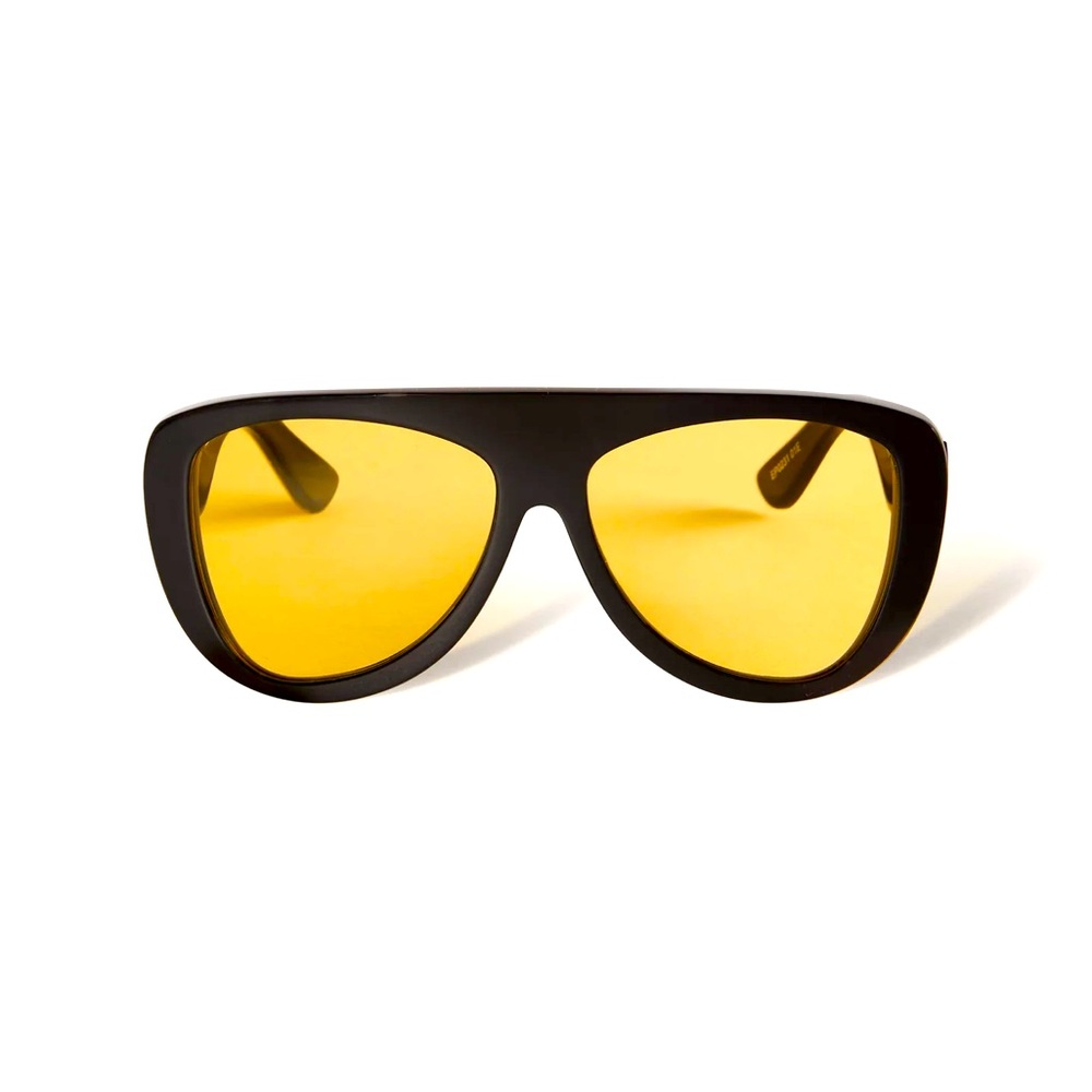 Pucci Pilot Sunglasses with Yellow Lens